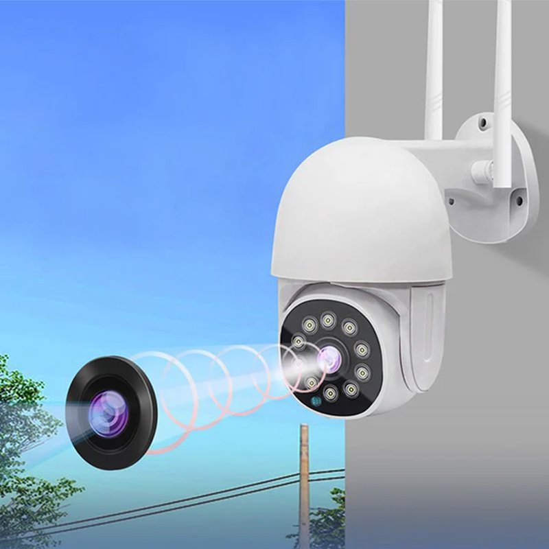 Smart wireless monitoring camera kit
