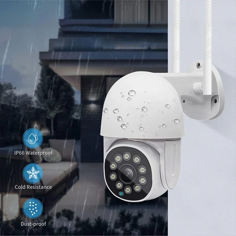 Smart wireless monitoring camera kit