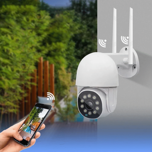 Smart wireless monitoring camera kit
