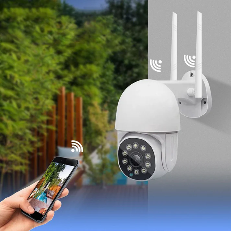 Smart wireless monitoring camera kit
